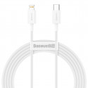 Baseus Superior Series Cable USB-C to Lightning, 20W, PD, 2m (white)