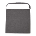 Cushion for chair WICKER 2-3, 48x63x3cm, dark grey