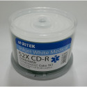 TRAXDATA RITEK CD-R 700MB 52X PRINTABLE MEDICAL CAKE*50 901CK50-IW-MD