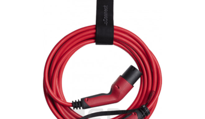 DEFA Ladekabel eConnect Red Mode3 32A/3Phasen/Typ2/7,5m