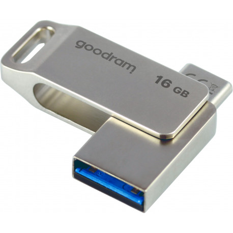 GOODRAM 16GB ODA3 hõbedane [USB 3.2 / USB type C]