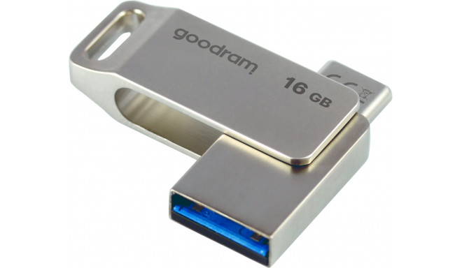 GOODRAM 16GB ODA3 srebrny [USB 3.2 / USB type C]