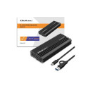 Enclosure for drive M.2 SATA, NVMe, USB C, 2TB