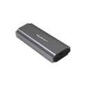 Enclosure for drive M.2 SSD, SATA, NVMe, USB C