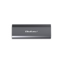 Enclosure for drive M.2 SSD, SATA, NVMe, USB C