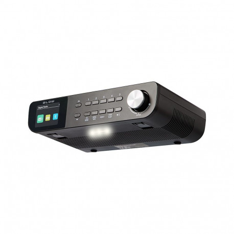 Portable FM/DAB+ RK1 kitchen radio, black