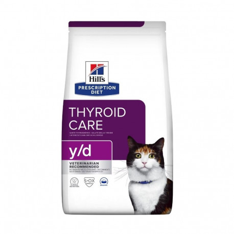 HILL'S Thyroid Care y/d kuiv kassitoit 3 kg