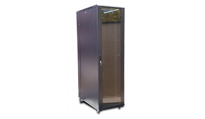 Extralink Rackmount kapp 42U 600x1000 Must põrandale paigaldatav