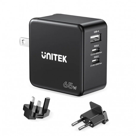 Unitek P1117B must mobiilseadme laadija