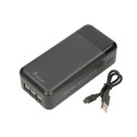 Extralink EX.19522 power bank Lithium Polymer (LiPo) 30000 mAh Black