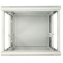 Extralink 12U 600x450 ASP Grey wall-mounted rack