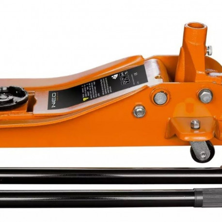 Neo Tools madala profiiliga hüdrauliline tungraud tõstevõimega kuni 2,5T