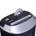 Activejet ASH-1201D Shredder for documents, black, silver.