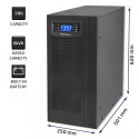 Qoltec 53982 UPS | On-line | Pure Sine Wave | 6kVA | 4.8kW | LCD | USB