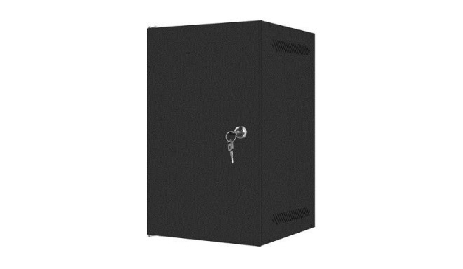 LANBERG 10" WALL-MOUNTED RACK CABINET 9U (280X310, BLACK)