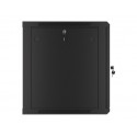 Lanberg WF01-6612-00B rack cabinet 12U Wall mounted rack Black