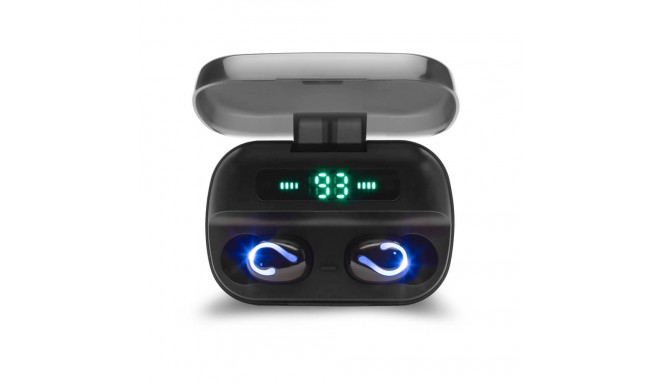 Savio TWS-06 Bluetooth 5.0 + EDR headphones/headset In-ear Black