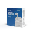 Savio juhtmevabad kõrvaklapid TWS-01 Bluetooth, valge