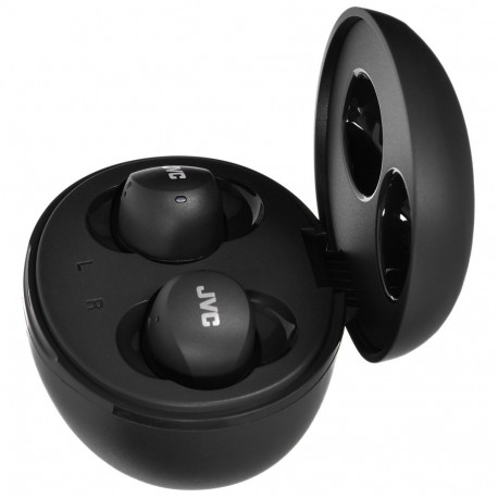 JVC HA-A6T tõeliselt juhtmevabad stereo kõrvasisesed kõrvaklapid kõnede/muusika jaoks Bluetooth must
