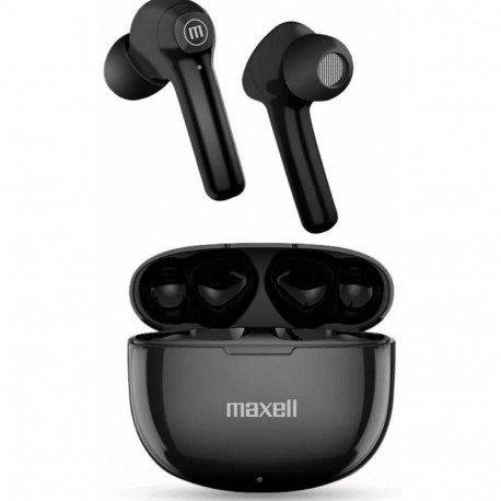 Maxell juhtmevabad kõrvaklapid Dynamic+ Bluetooth laadimiskarbiga, must