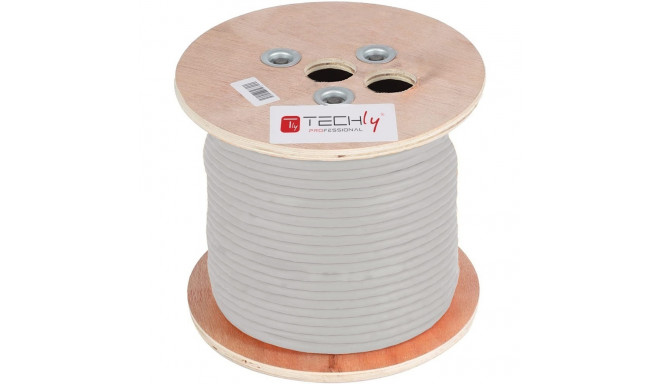Techly ITP-C5F-305-RIS võrgukaabel hall 305 m Cat5e F/UTP (FTP)