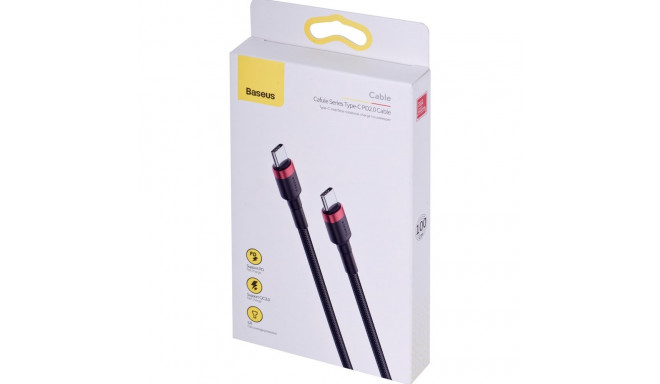 Baseus CATKLF-G91 USB kaabel 1 m USB C Must