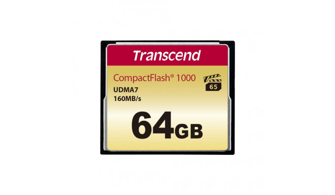 Transcend mälukaart CF 64GB 1066X Ultimate