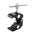SMALLRIG 735 SUPER CLAMP W/ 1/4" AND 3/8" THREAD