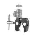 SMALLRIG 735 SUPER CLAMP W/ 1/4" AND 3/8" THREAD