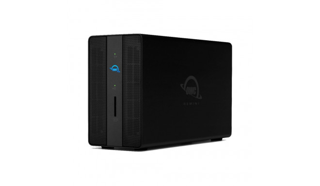 OWC Gemini Thunderbolt 3 Dock & Dual-Drive RAID External Storage w/3.5” SATA HDD (2TB x 2) 4TB