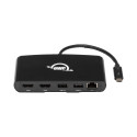 OWC DOCK THUNDERBOLT 3 MINI-DOCK - 5 PORT, 2 X HDMI, FEAT. 2 X HDMI 4K60, USB 3, USB 2, 1GB NETWORK OWC DOCK THUNDERBOLT 3 MINI-DOCK - 5 PORT, 2 X HDMI, FEAT. 2 X HDMI 4K60, USB 3, USB 2, 1GB NETWORK