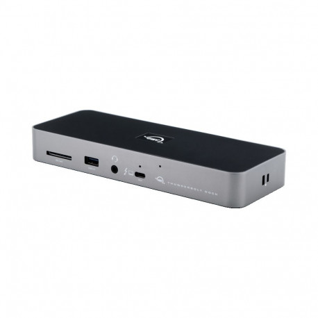 OWC Dock Thunderbolt 4 Dock - 11-Port f. Mac/Windows. Add 3 TB + 4 USB/Ethernet/audio + card reader