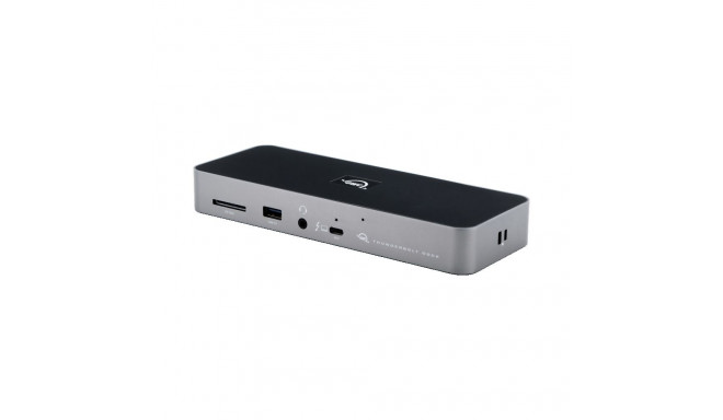 OWC Dock Thunderbolt 4 Dock - 11-Port f. Mac/Windows. Add 3 TB + 4 USB/Ethernet/audio + card reader
