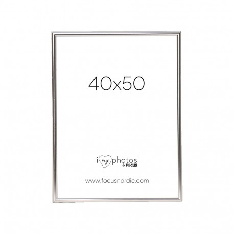 Focus Can-Can Shiny Silver 40x50