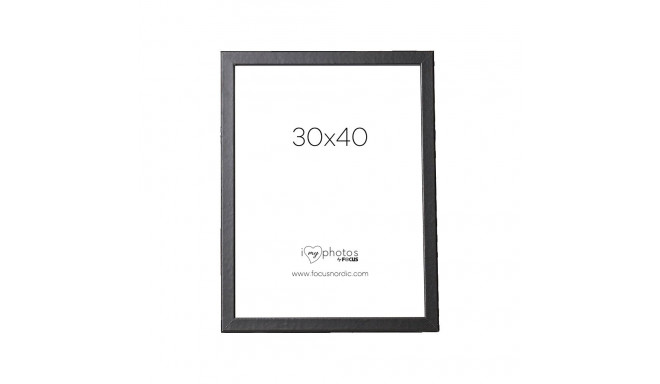 Focus photo frame Pop 30x40cm, black