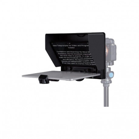 Feelworld teleprompter TP10 DSLR toetab kuni 11" tahvelarvutit