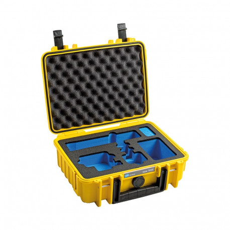 BW Outdoor Case Type 1000 for GoPro Hero 12 (fits even GoPro Hero 9/10/11), Yellow