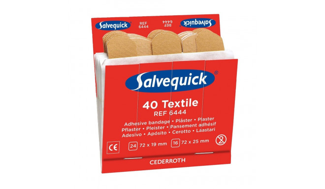 Plaastrite komplekt tekstiilist 40tk pakis SALVEQUICK
