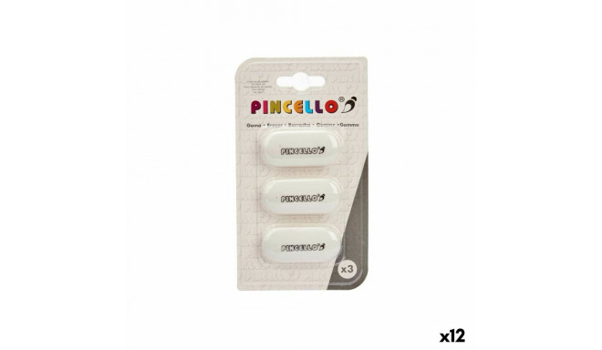 Eraser Set White (12 Units)