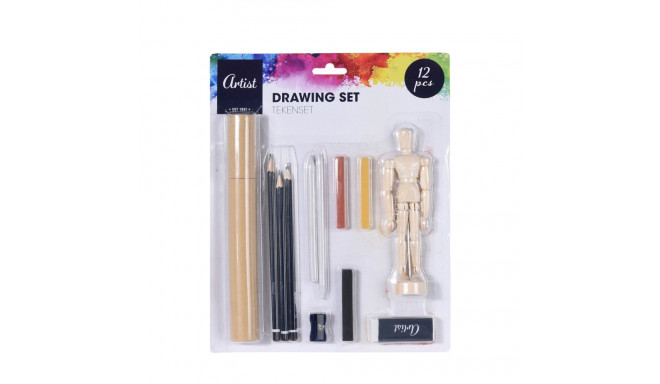 Drawing Set Artist (12 Pcs)