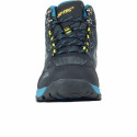 Hiking Boots Hi-Tec Muflon Mid WP Grey Blue - 37