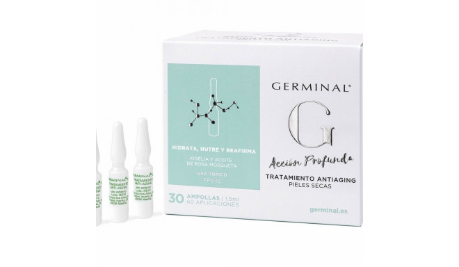 Ампулы Germinal 30 x 1,5 ml Сухая кожа Антивозрастной