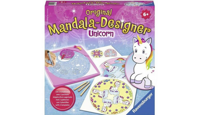 Värvimisjoonised Ravensburger Design Unicorn Mandala