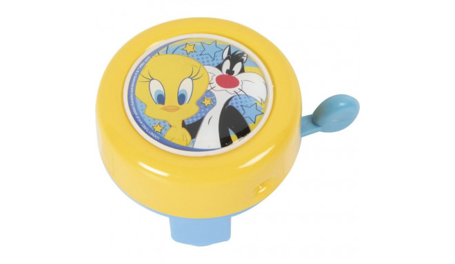 Bērnu velosipēda zvans Looney Tunes CZ10962 Dzeltens