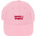 Bērnu cepure ar nagu Levi's Core Batwing Curve Brimcap Rozā (Viens izmērs)