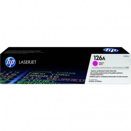 "HP 126A original LaserJet Toner cartridge CE313A magenta standard capacity 1.000 pages 1-pack"