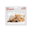 SILK Mousepad, Dog & Cat