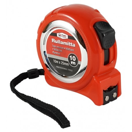 TAMO Mõõdulint Tamoline measuring tape – 10m length, 25mm nylon-coated tape, magnetic hook