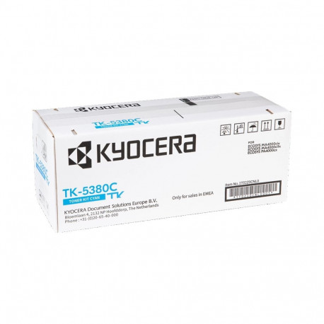 Kyocera TK-5380C (1T02Z0CNL0) Toner Cartridge, Cyan