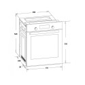 Built in oven Schlosser OE559DTF